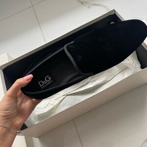 🔥SEND OFFERS🔥 Dolce& Gabanna Mens velvet dress shoes​​